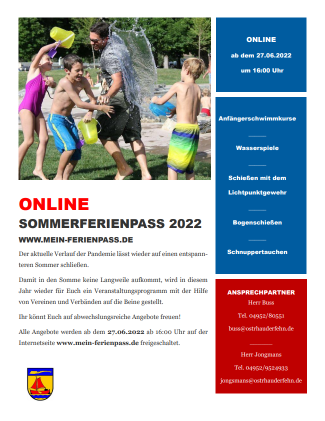 Plakat-Ferienprogramm