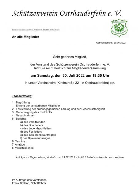 Mitgliederversammlung-Juli 2022